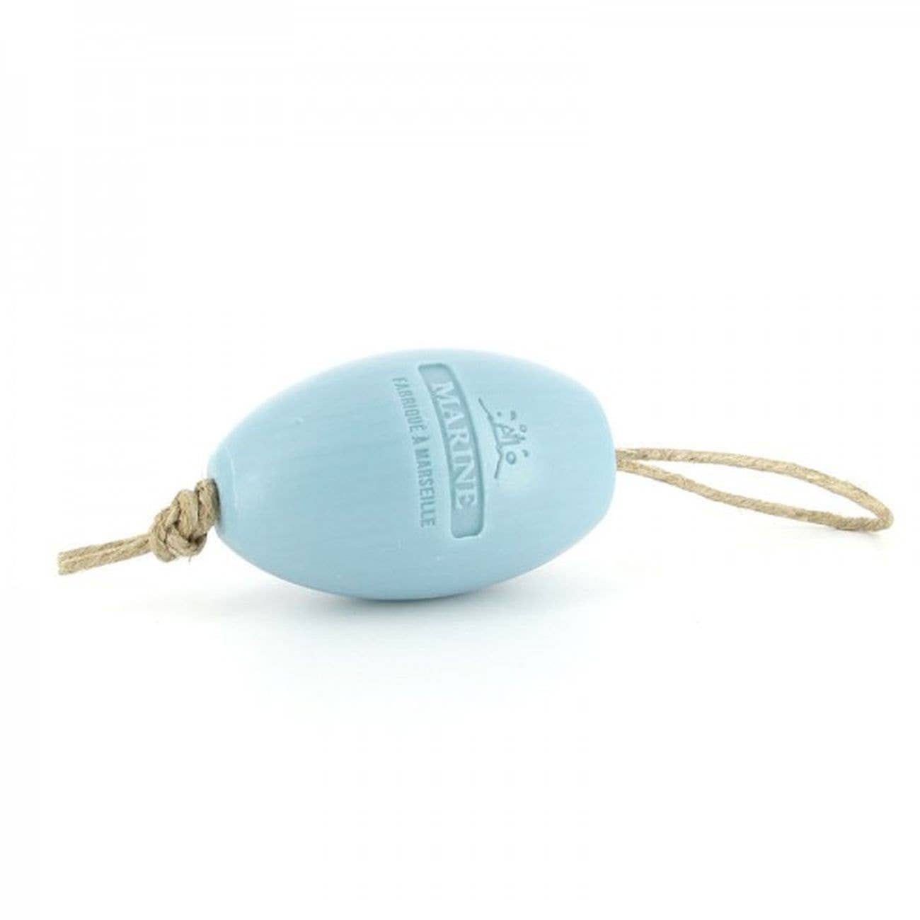 Marseille Soap on a Rope - Marine