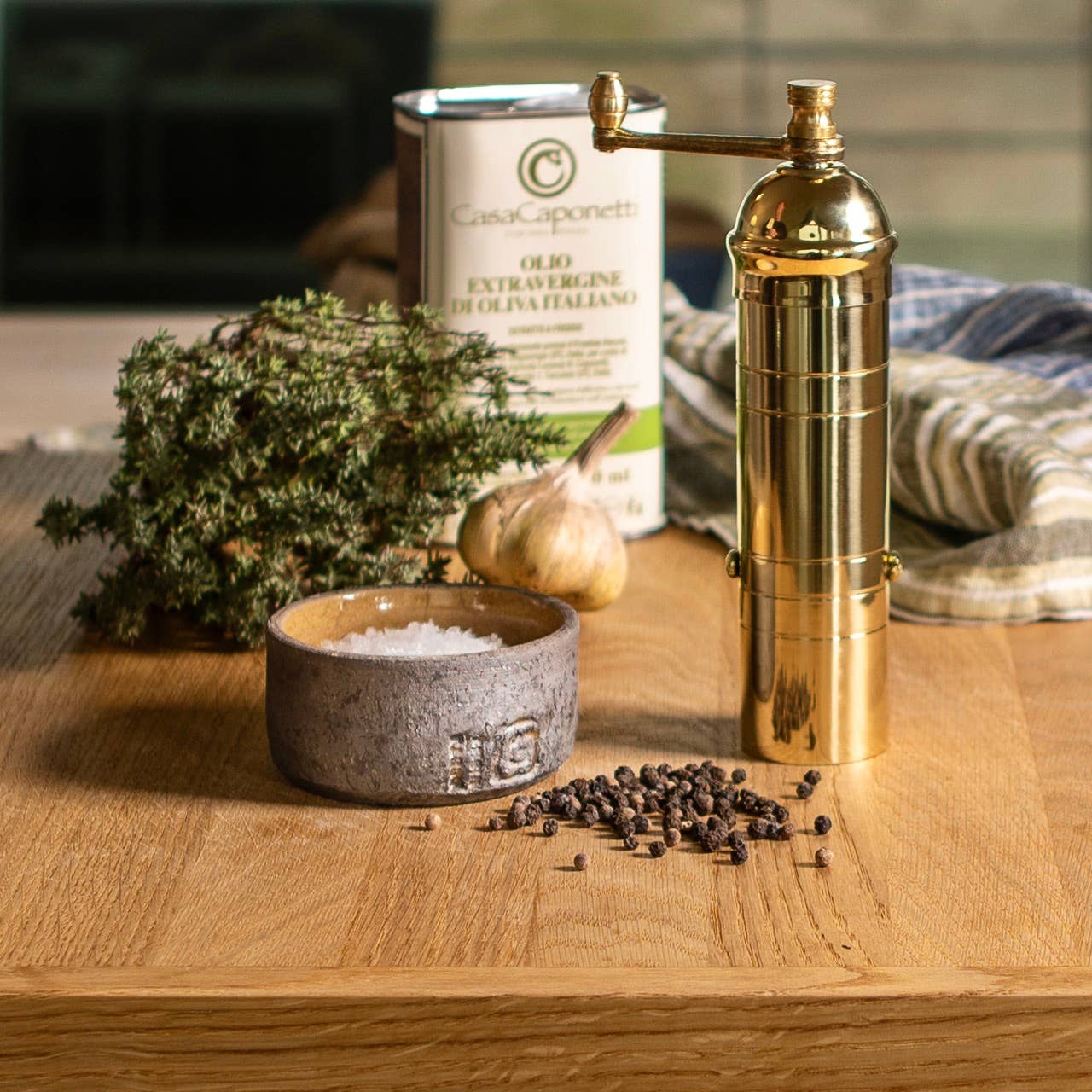 Brass Pepper Mill 103