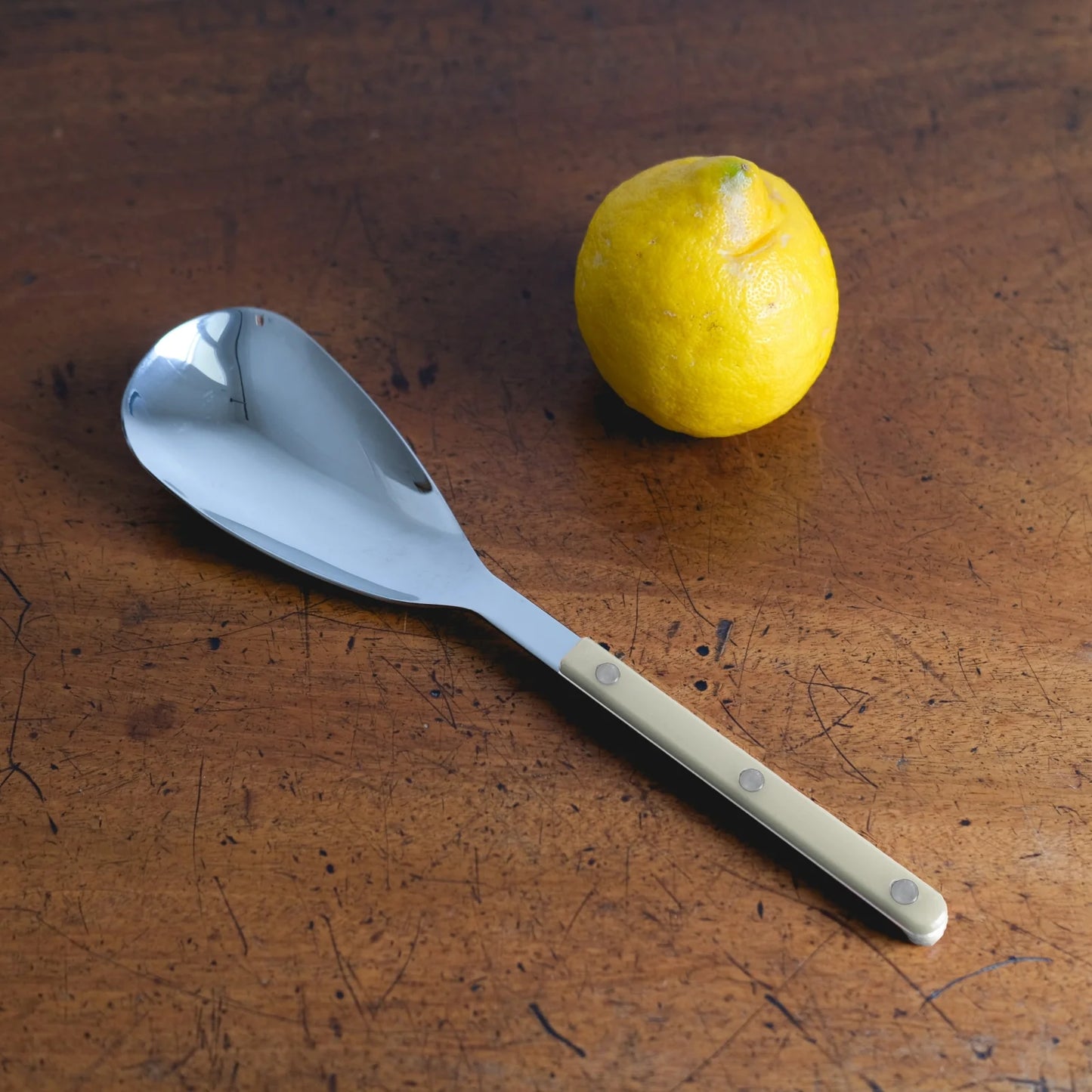 Bistrot Serving (Rice) Spoon - Light Khaki