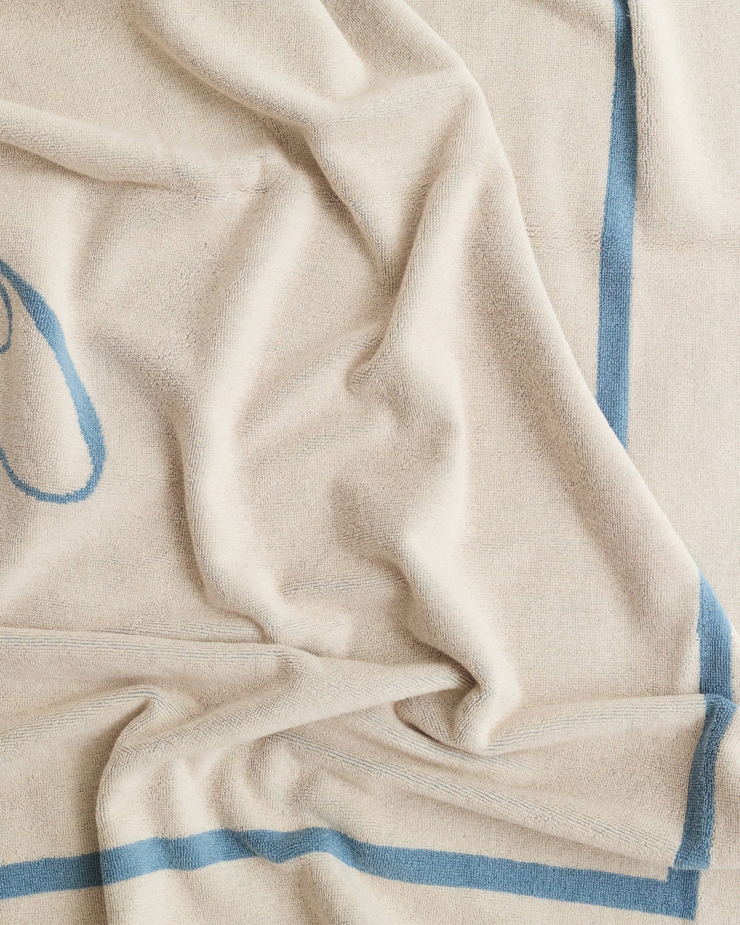 "Out of Office" Towel - Blue Haze