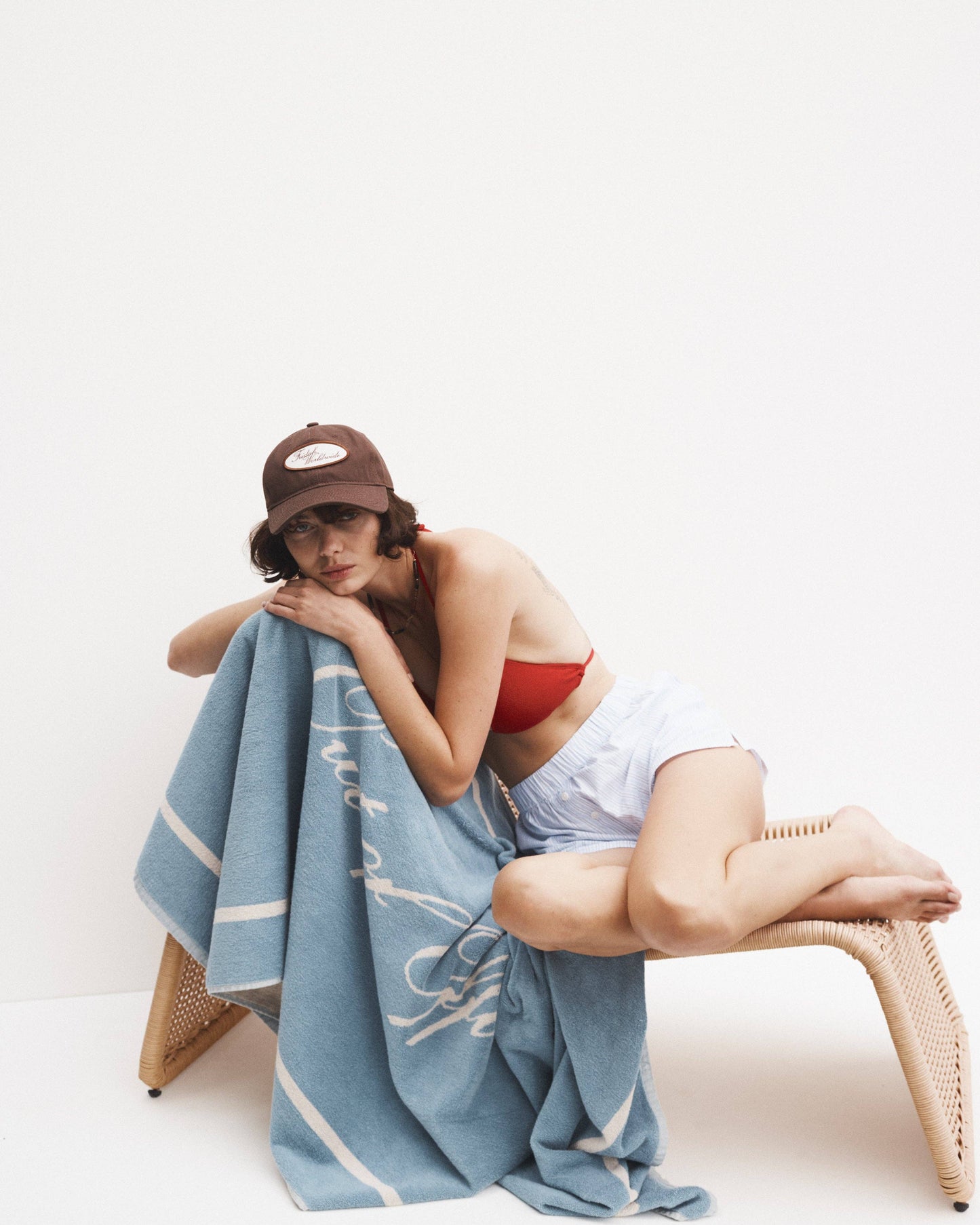 "Out of Office" Towel - Blue Haze