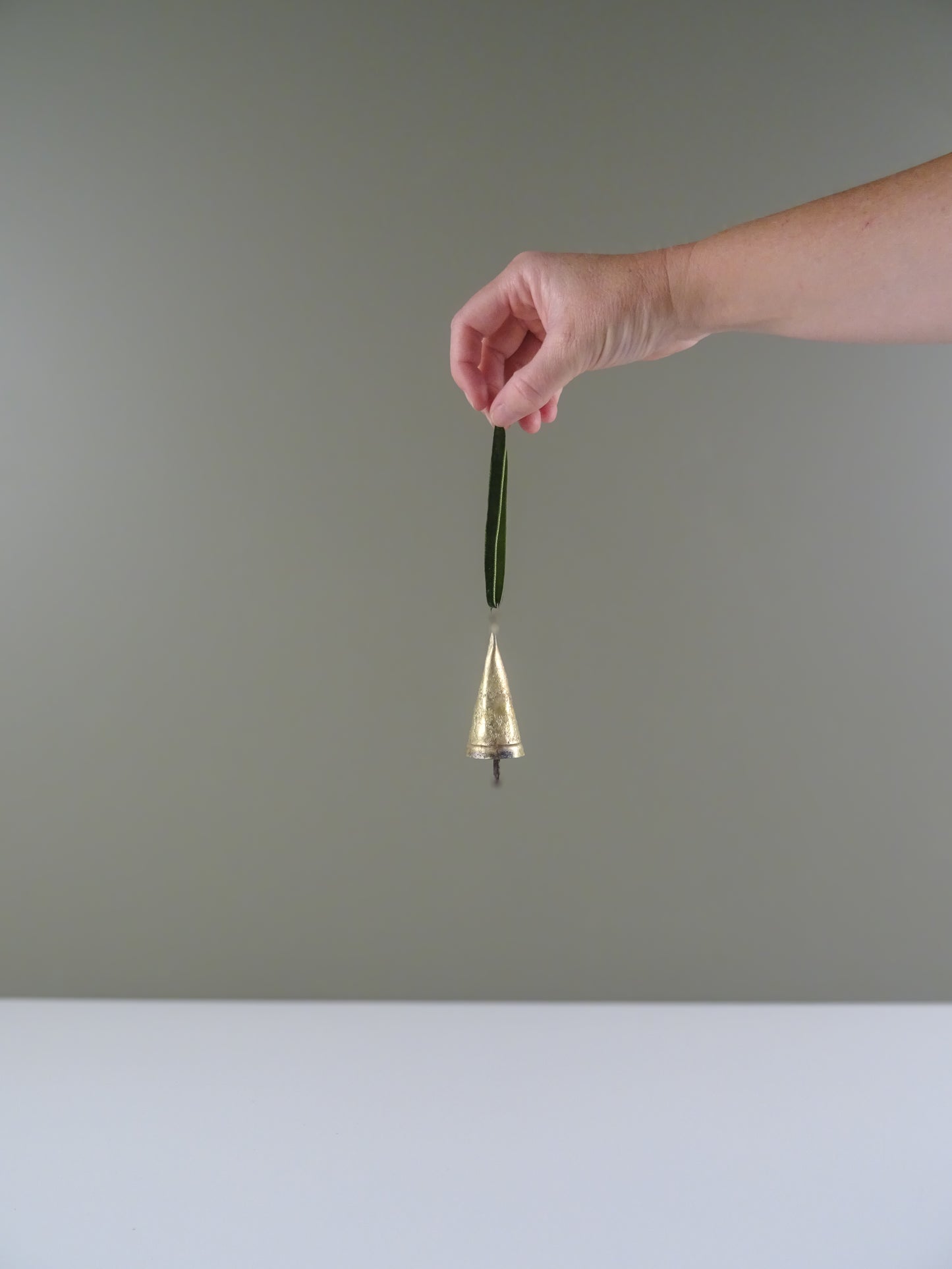 Rustic Cone Shaped Christmas Bell