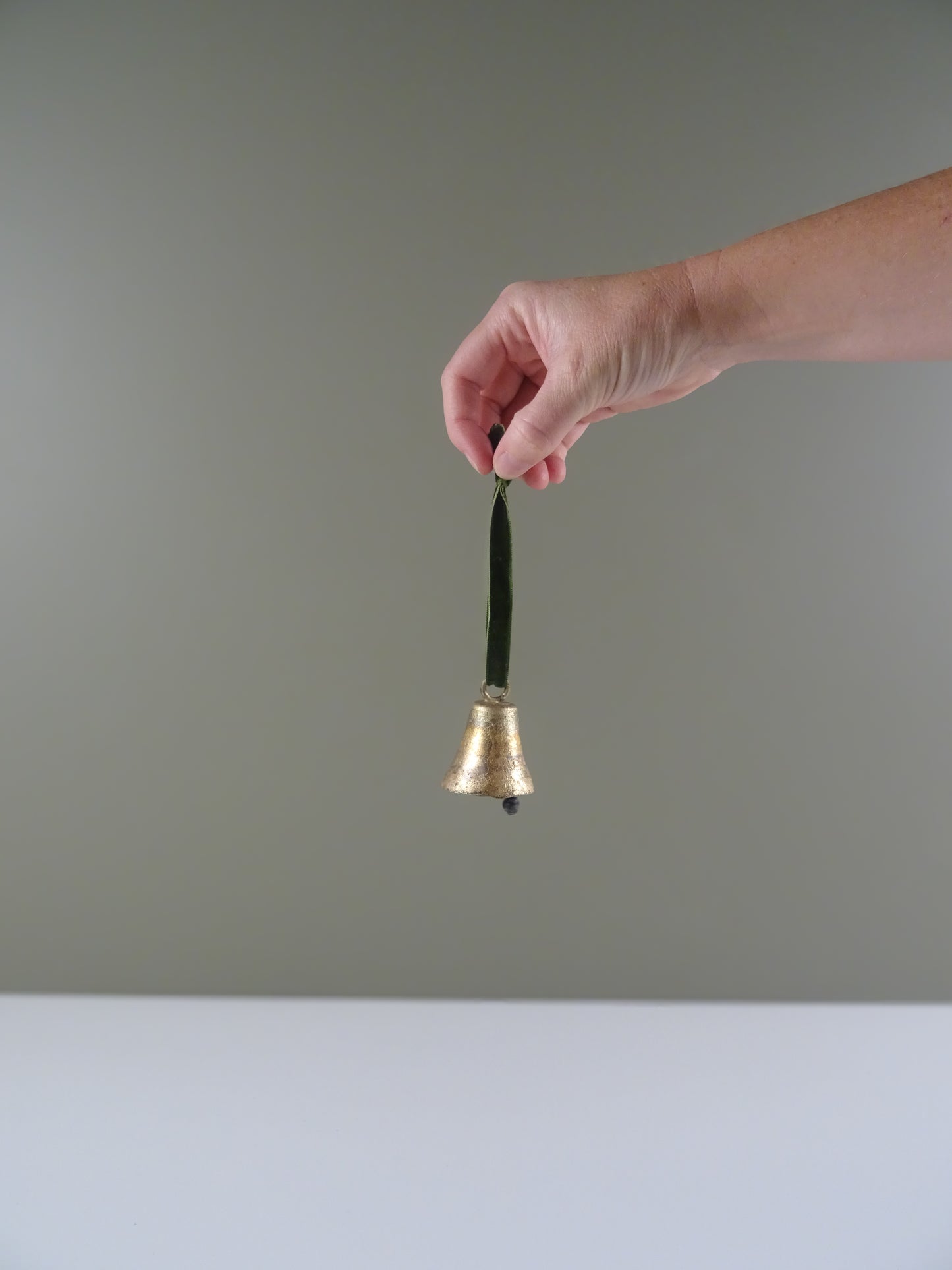 Rustic Curved Christmas Bell