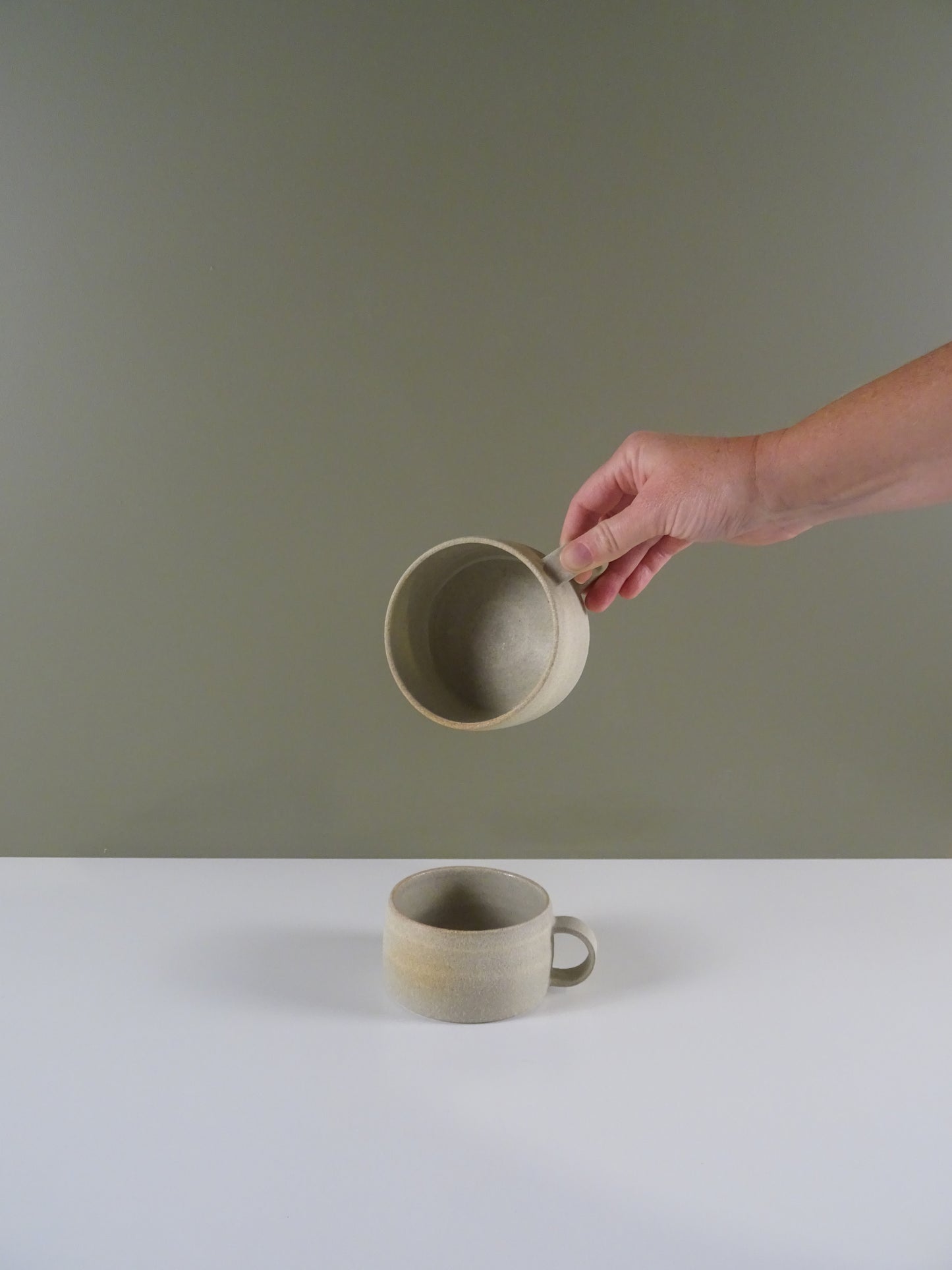Handmade Ceramic Mug - Sand
