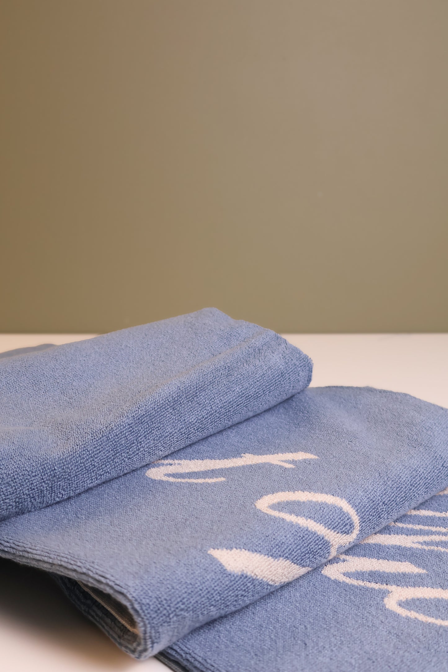 "Out of Office" Towel - Blue Haze
