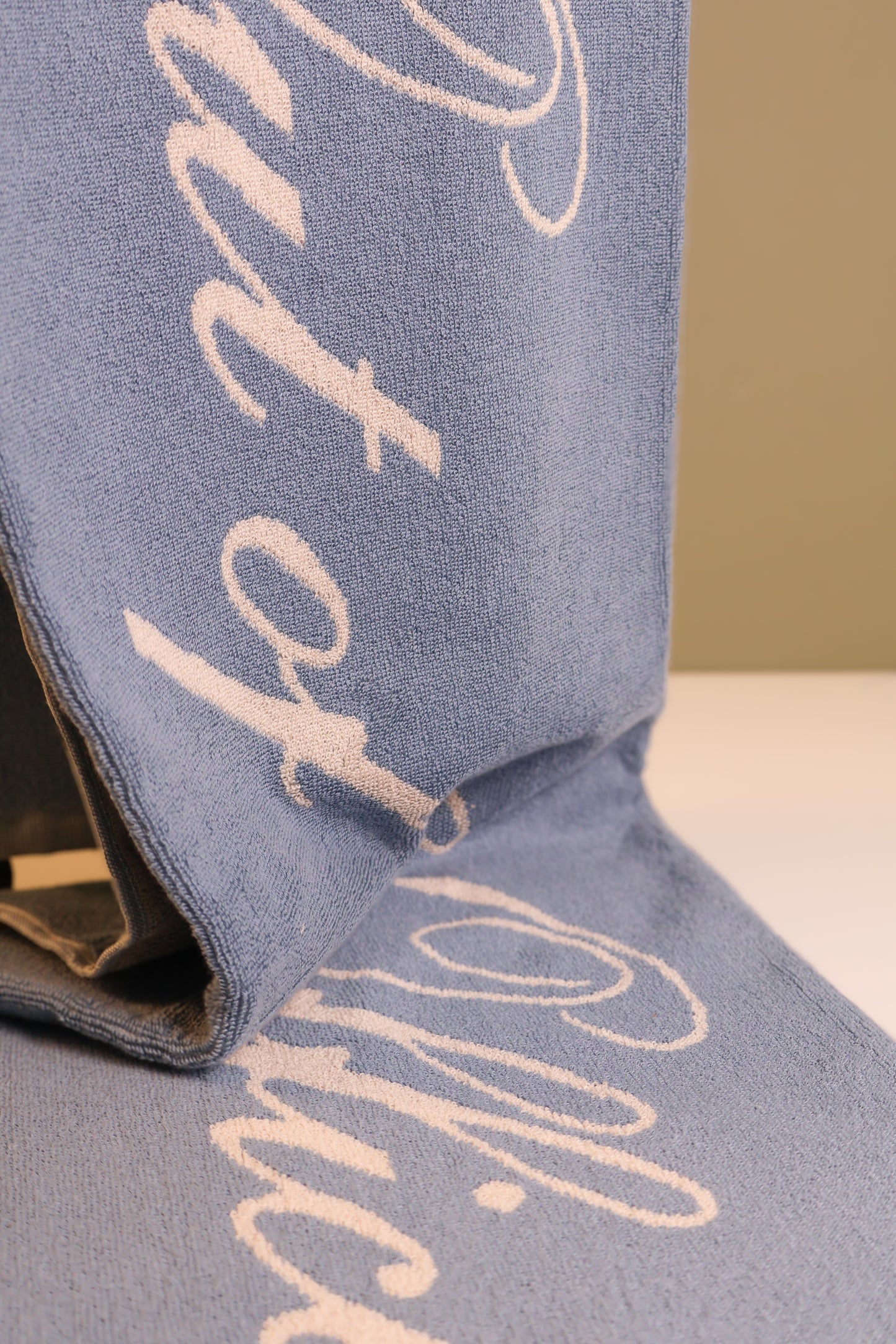 "Out of Office" Towel - Blue Haze