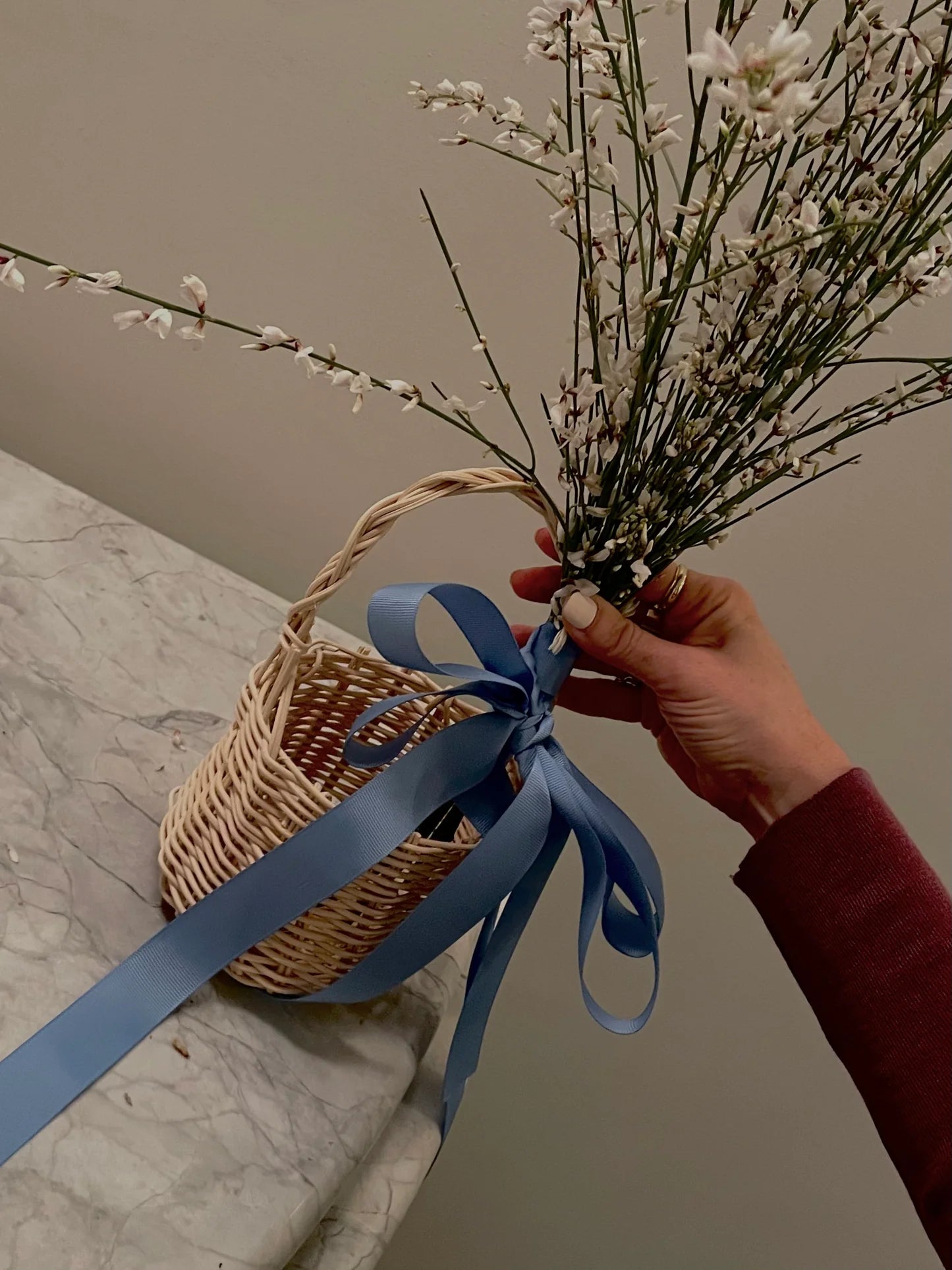 Beginner Basket Weaving Kit: Baby Botanical Basket