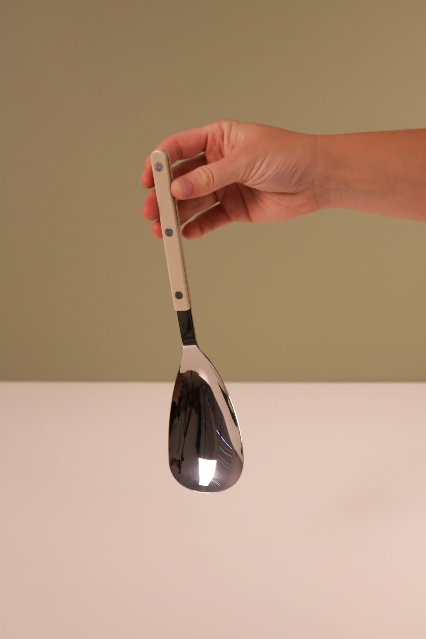 Bistrot Serving (Rice) Spoon - Light Khaki