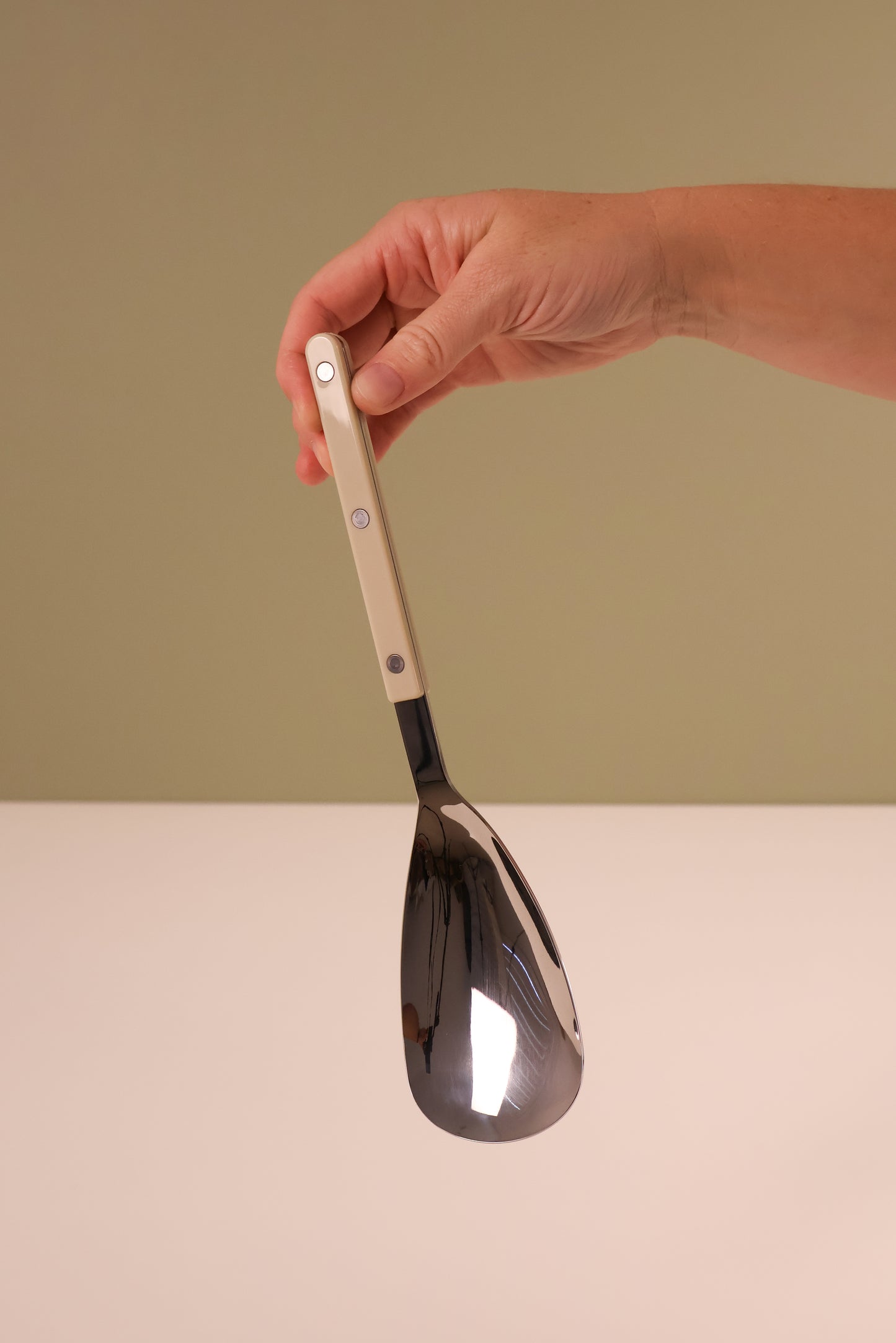 Bistrot Serving (Rice) Spoon - Light Khaki