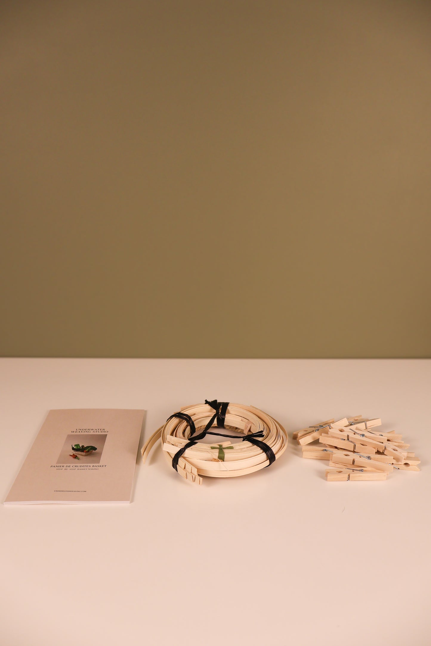 Beginner Basket Weaving Kit: Panier de Crudités
