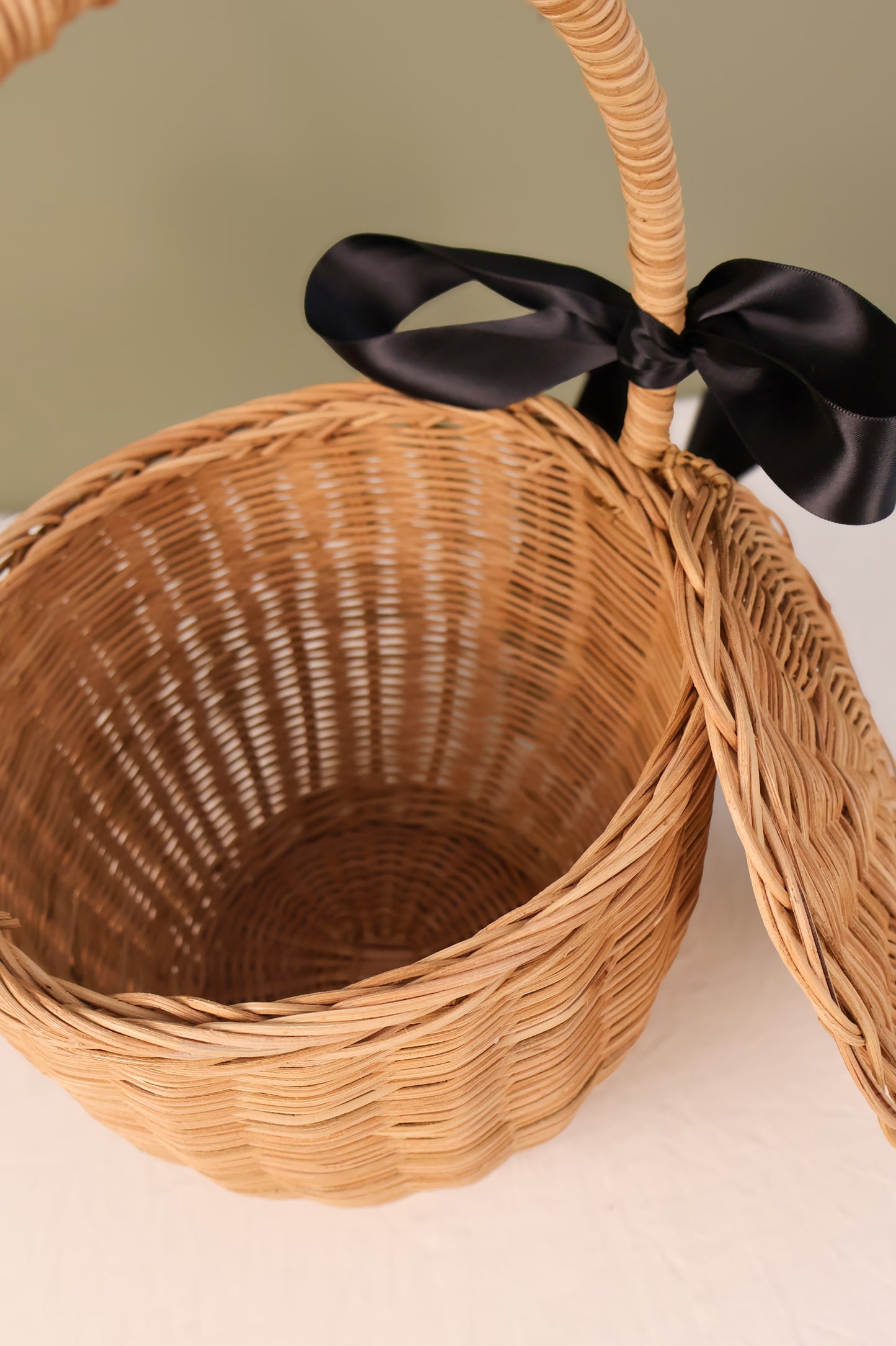 The Daphne Rattan Wicker Basket
