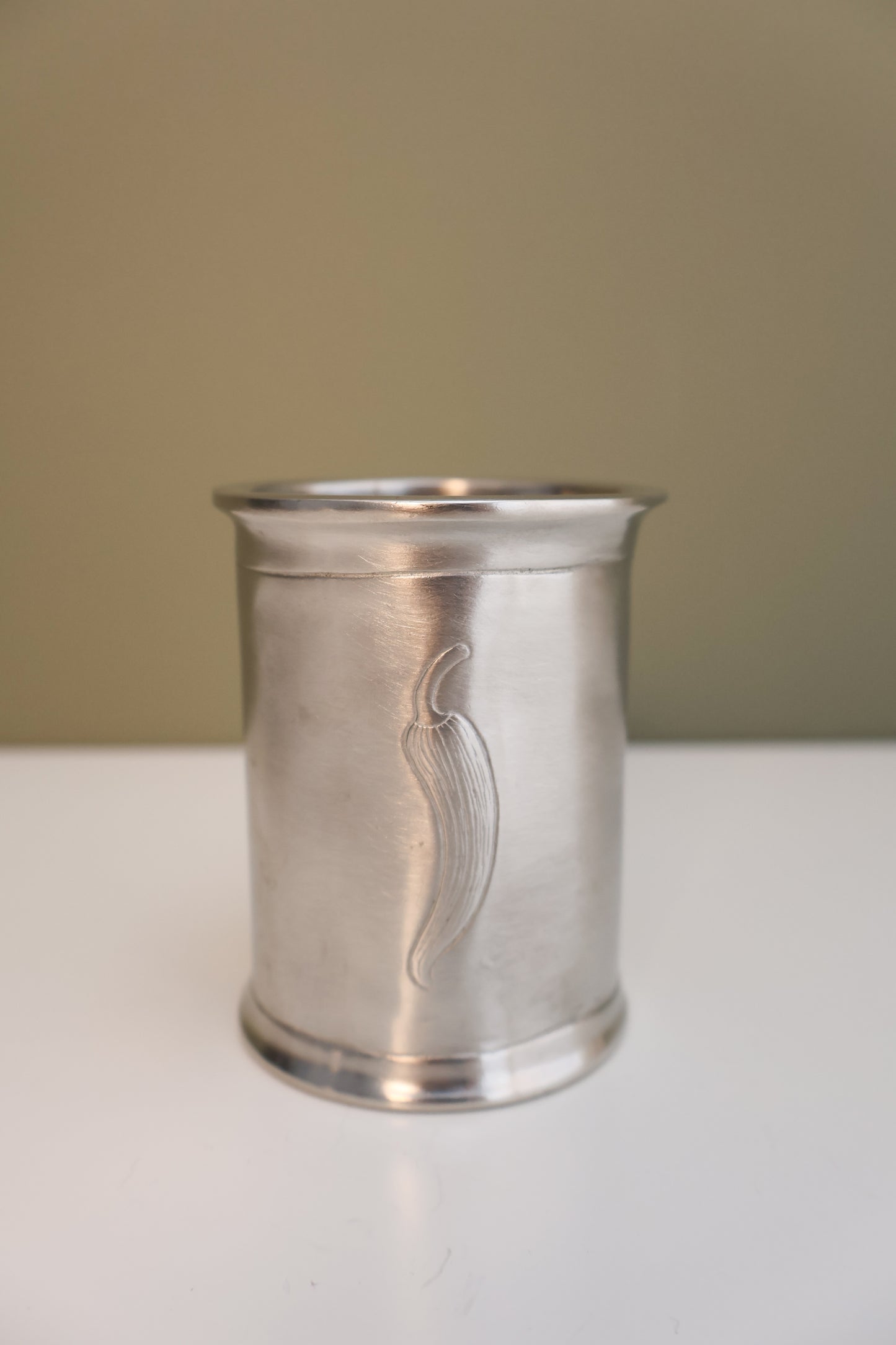 Italian Pewter Hot Sauce Holder