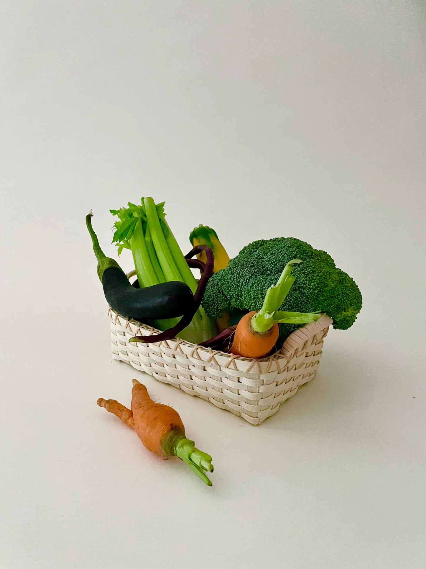 Beginner Basket Weaving Kit: Panier de Crudités