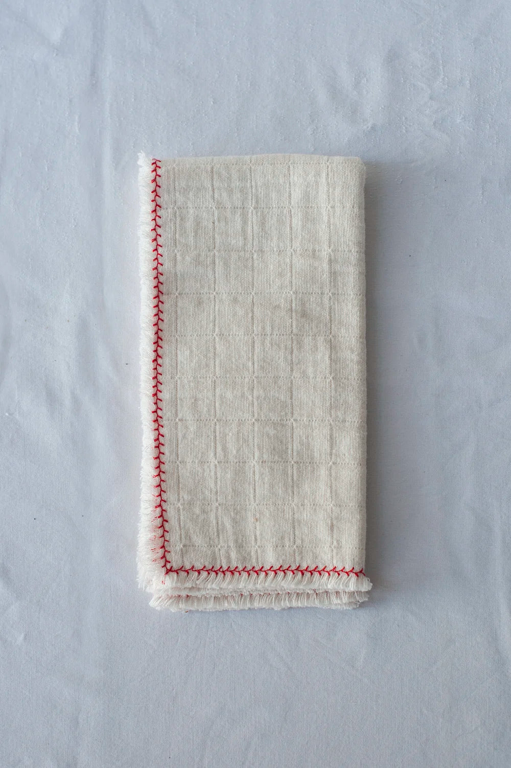 Portuguese Red Branch Cotton Napkins, Set of 2