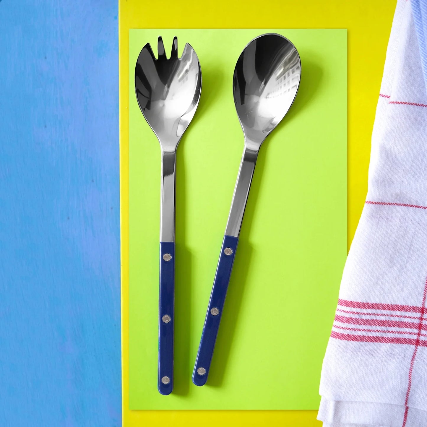 Bistrot Salad Set 2 Pcs - Navy Blue