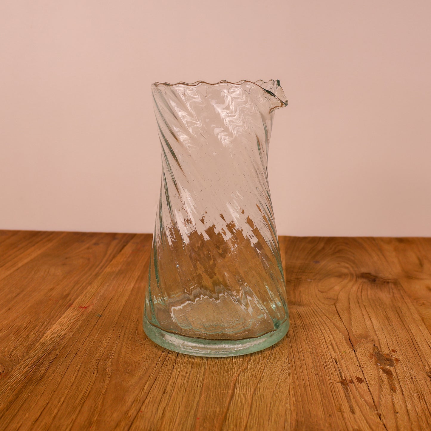 Moroccan Handmade Ripple Carafe
