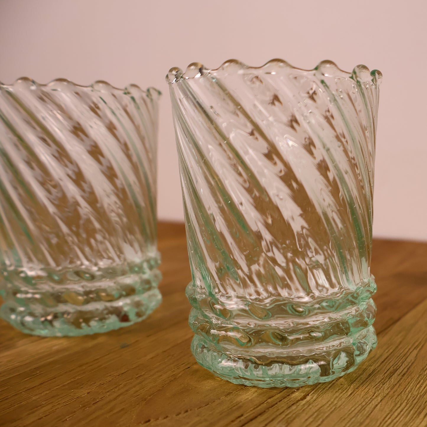Moroccan Handmade Ripple Glass – Short