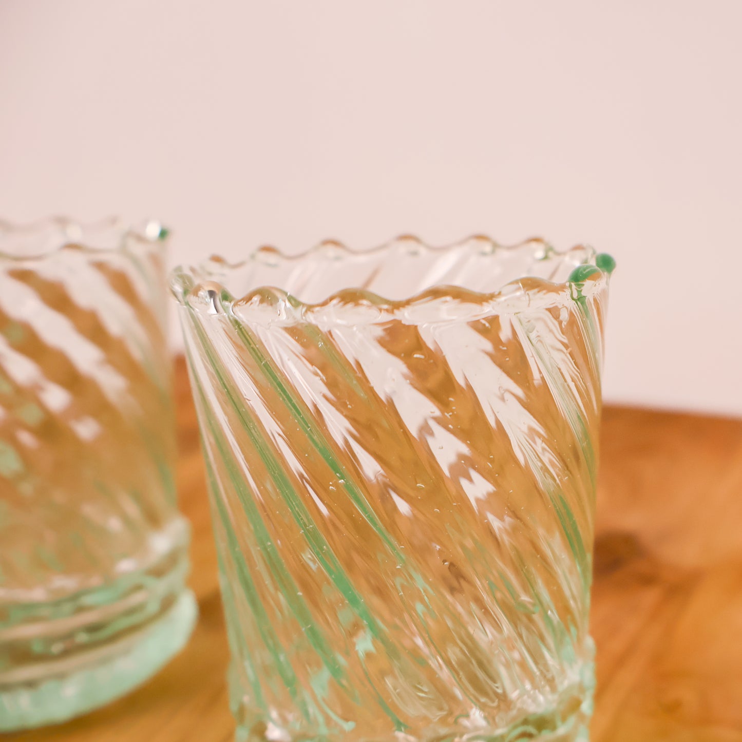 Moroccan Handmade Ripple Glass – Short