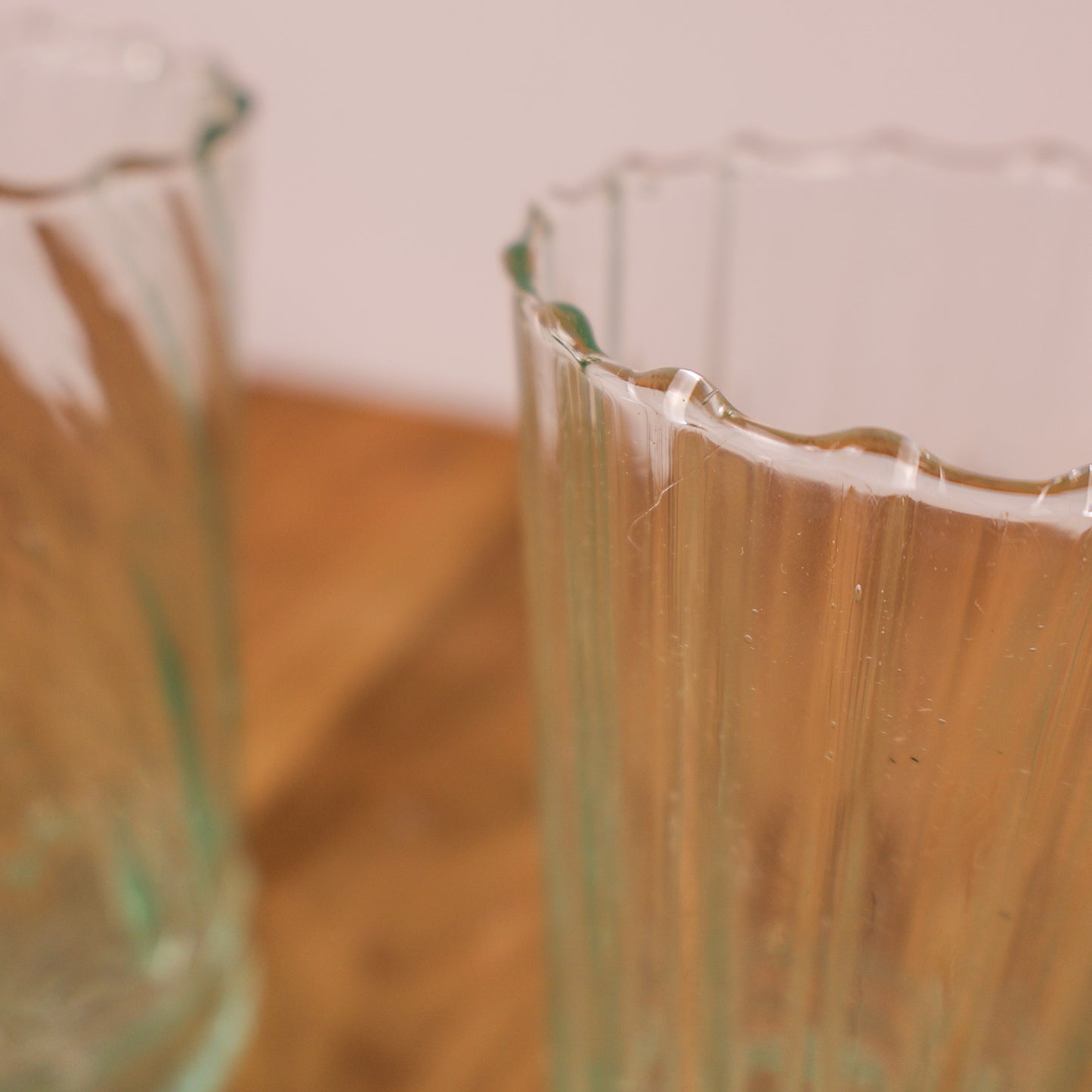 Moroccan Handmade Ripple Glass – Tall