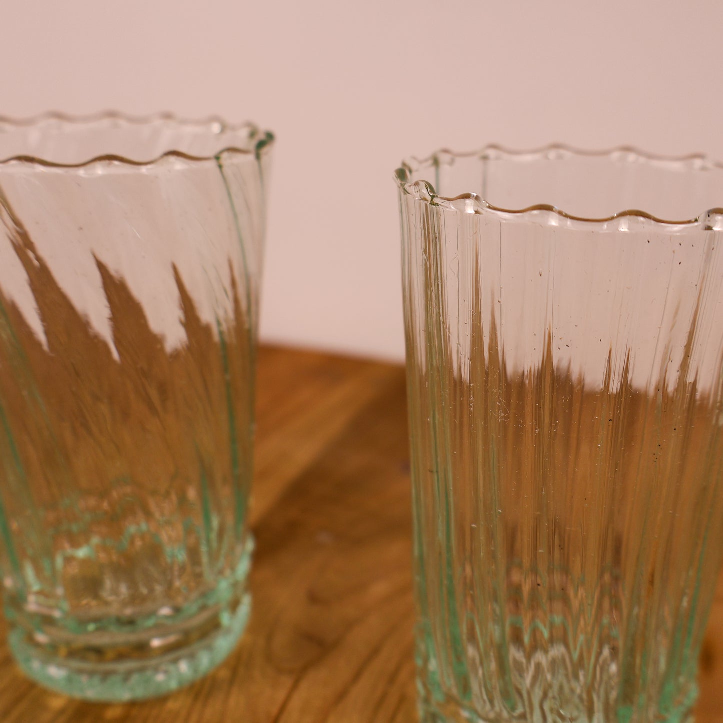 Moroccan Handmade Ripple Glass – Tall