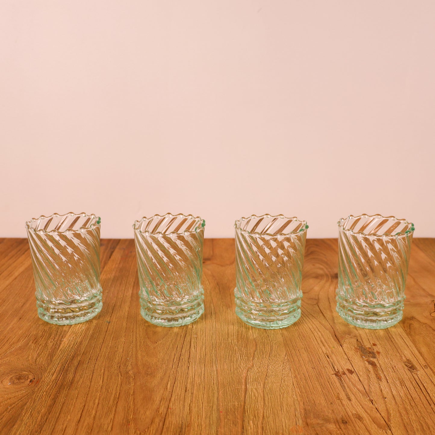 Moroccan Handmade Ripple Glass – Short