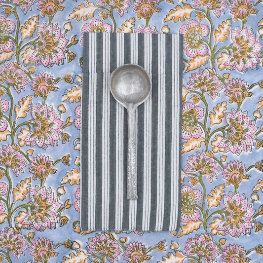 Suzette Salem Moonlight upcycled cotton napkins, set of 4 – view 2