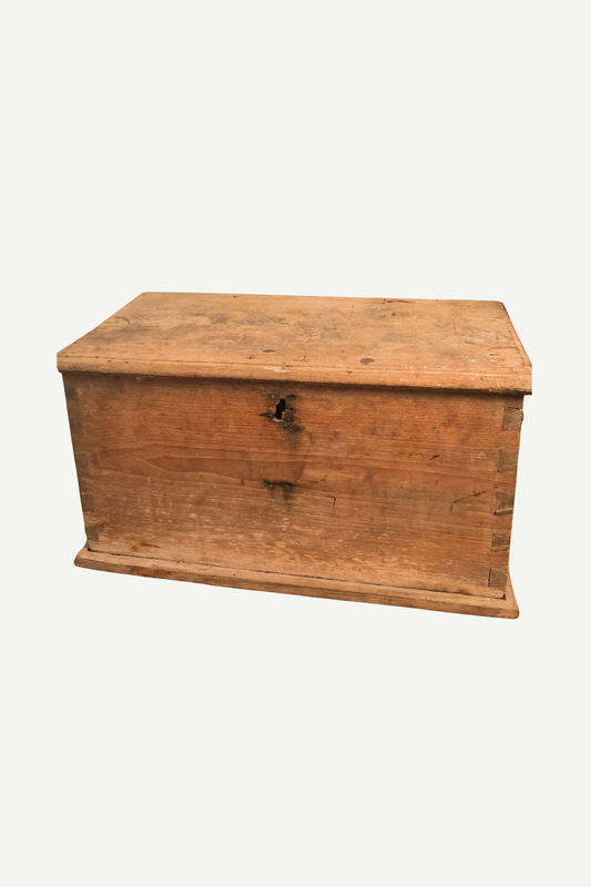 Vintage Wooden Trunk No. 2