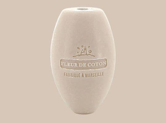 Marseille Soap on a Rope - Cotton Flower