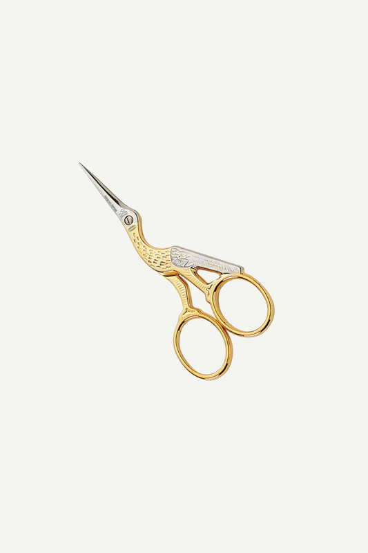 Gold-Plated Stork Scissors