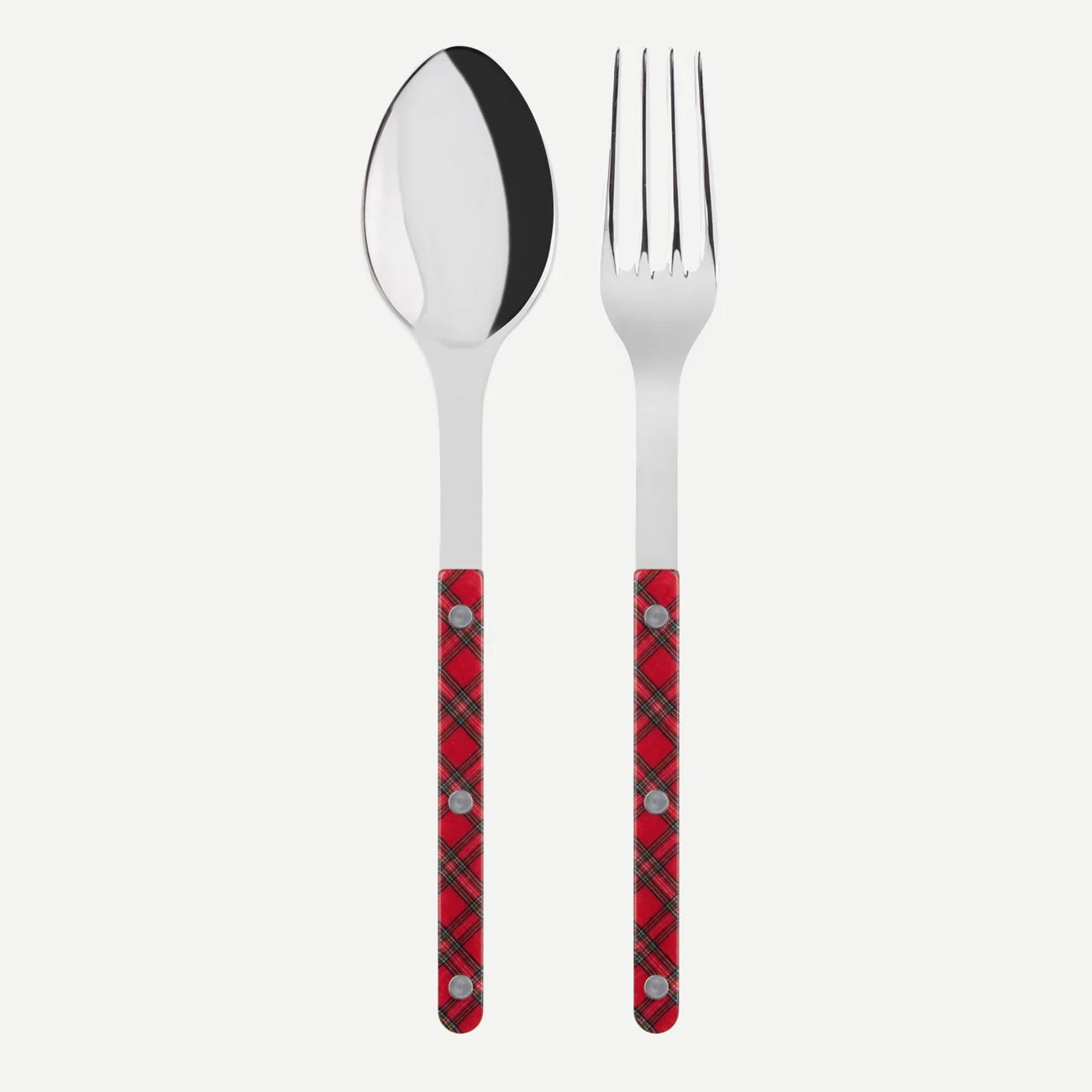 Bistrot Serving Set - Red Tartan