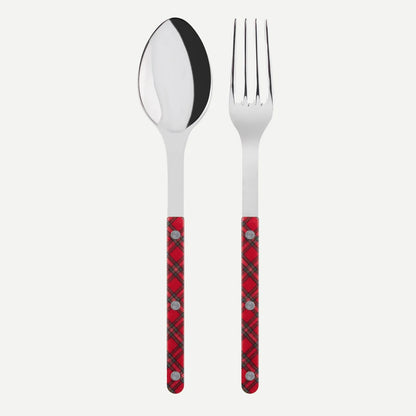 Bistrot Serving Set - Red Tartan