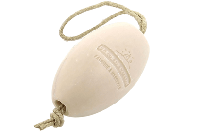Marseille Soap on a Rope - Cotton Flower