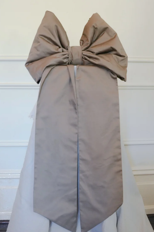 Handmade Medium Oversized Bow - Mushroom