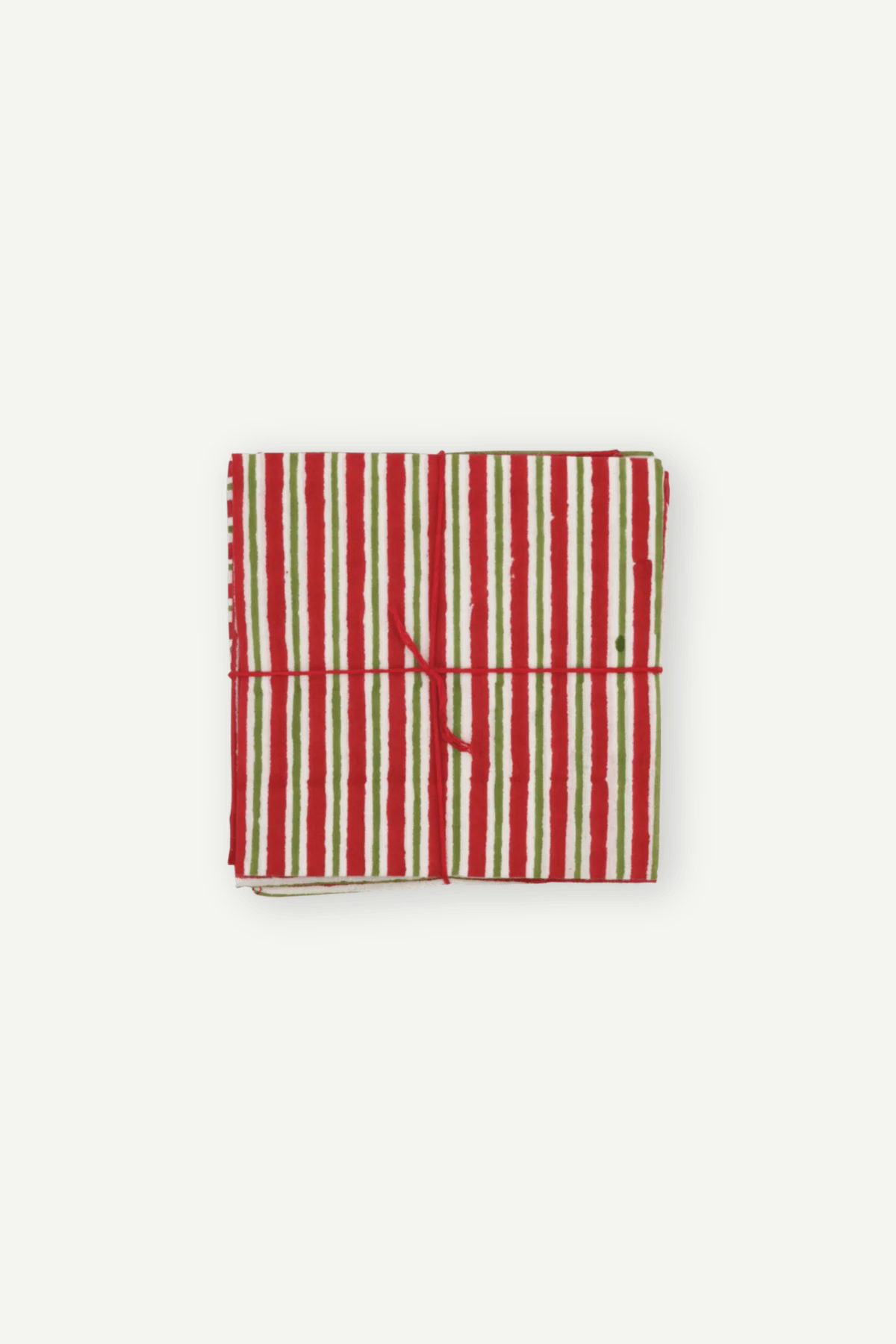Suzette upcycled cotton napkins in Lila Tango print, set of 4