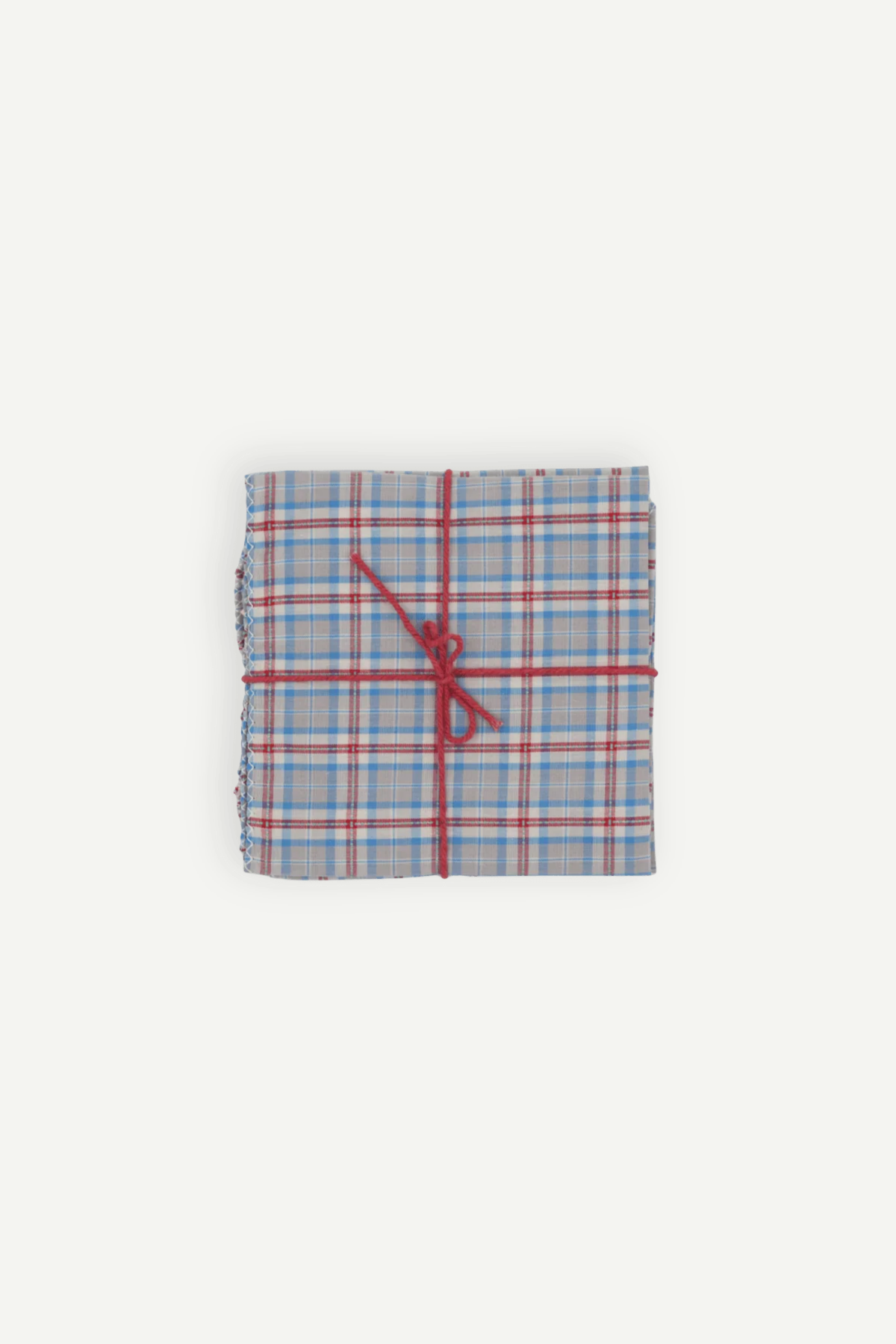 Suzette upcycled cotton napkins in Lombarde Opal print, set of 4