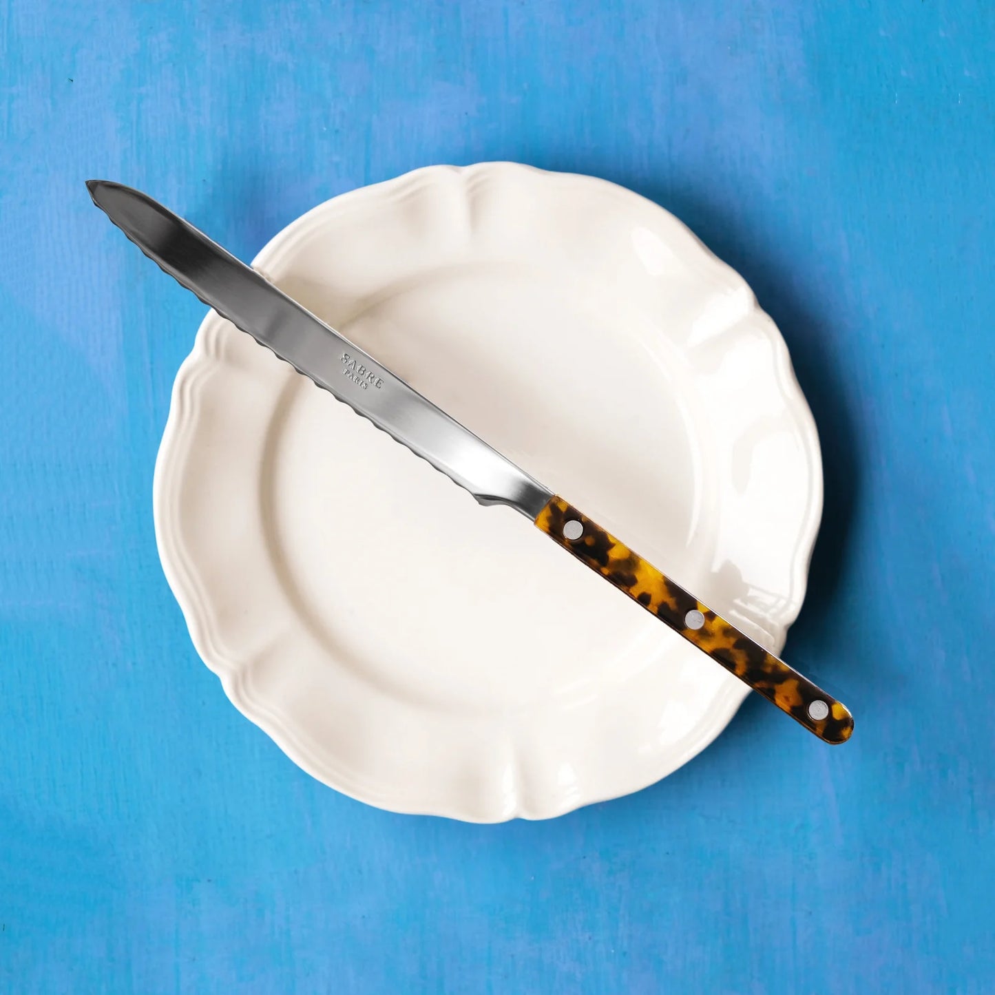 Bistrot Bread Knife — Faux Tortoise