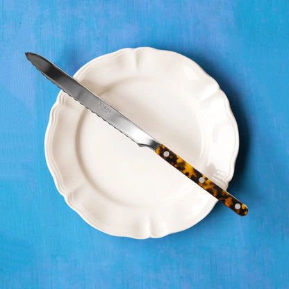 Bistrot Bread Knife — Faux Tortoise