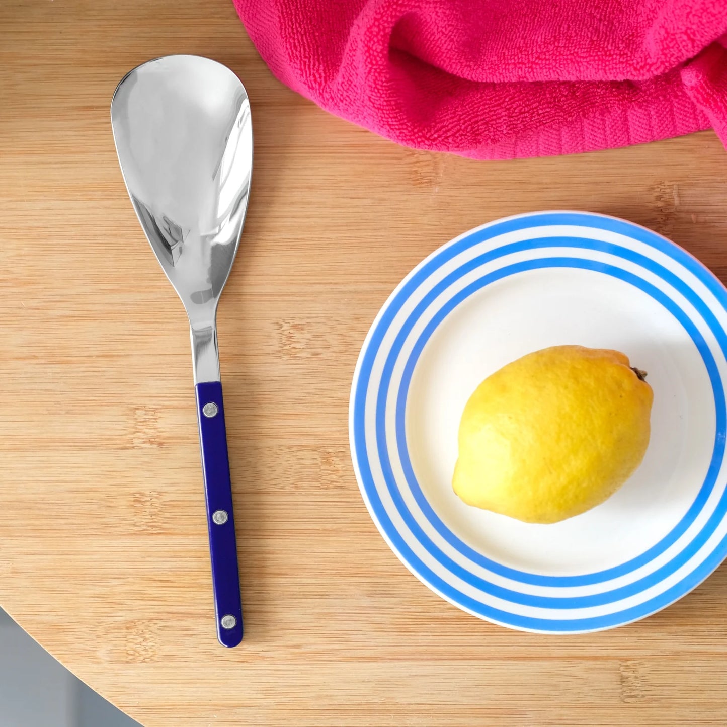 Bistrot Rice Spoon — Navy Blue