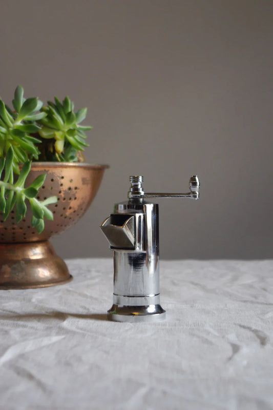 Chrome Plated Brass Chef's Pepper Mill 106