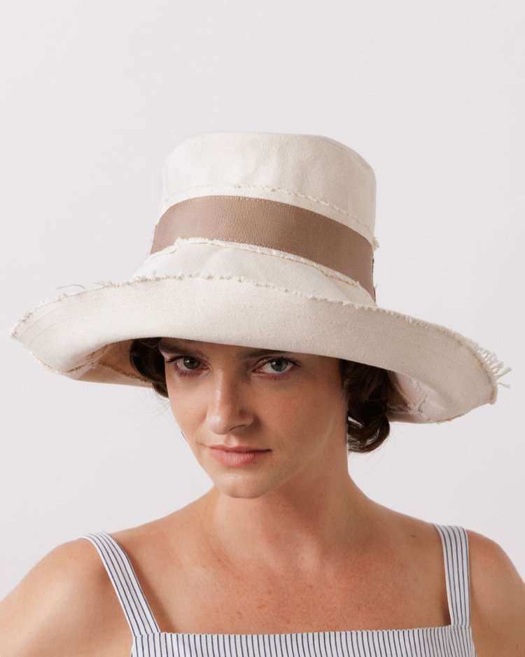 Dia Cotton Canvas Hat