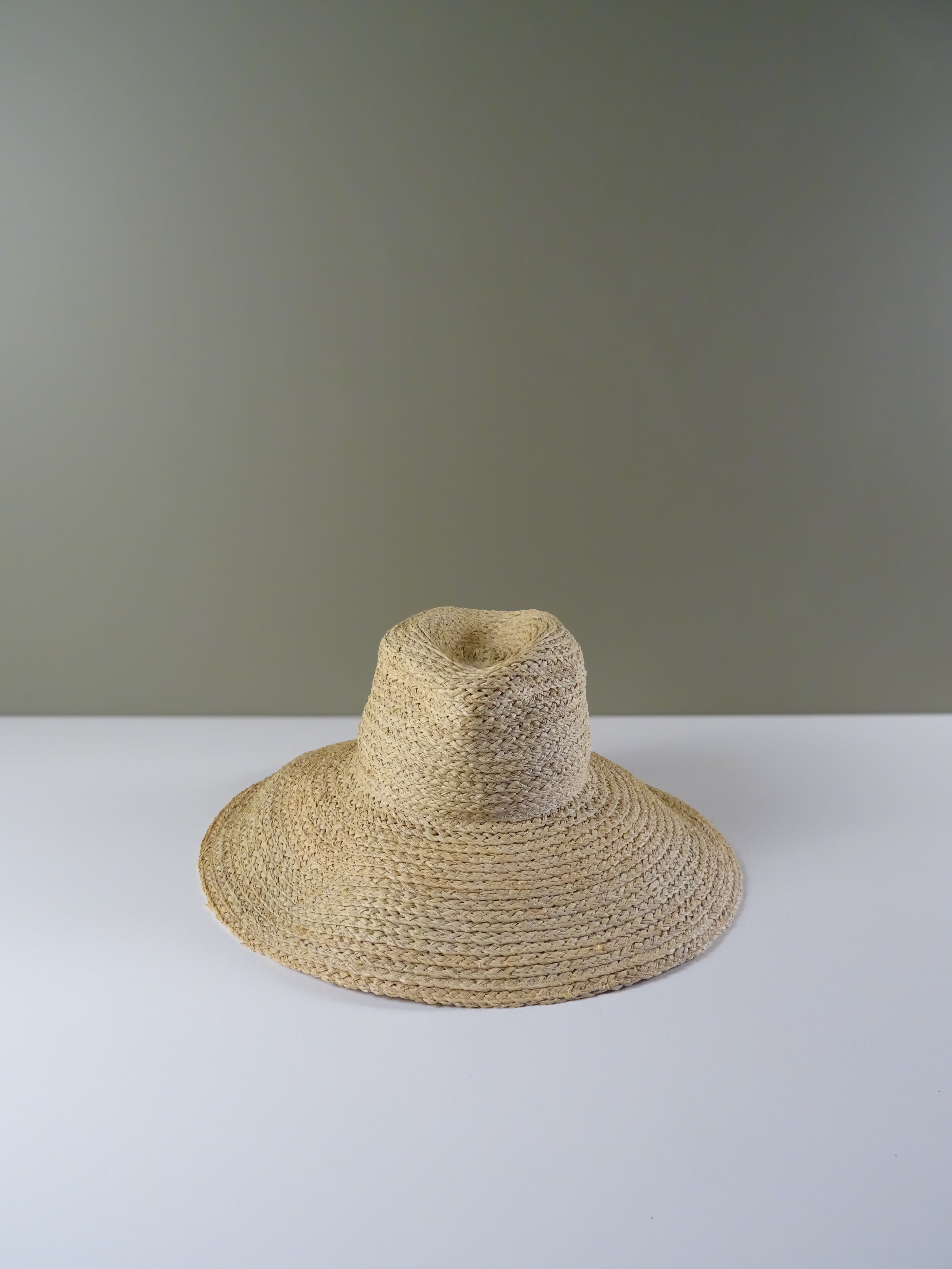 Lola Hats ベージュ ストローハット Lola Hats - Chewing Gum Oversized Fedora Hat – Daphne's
