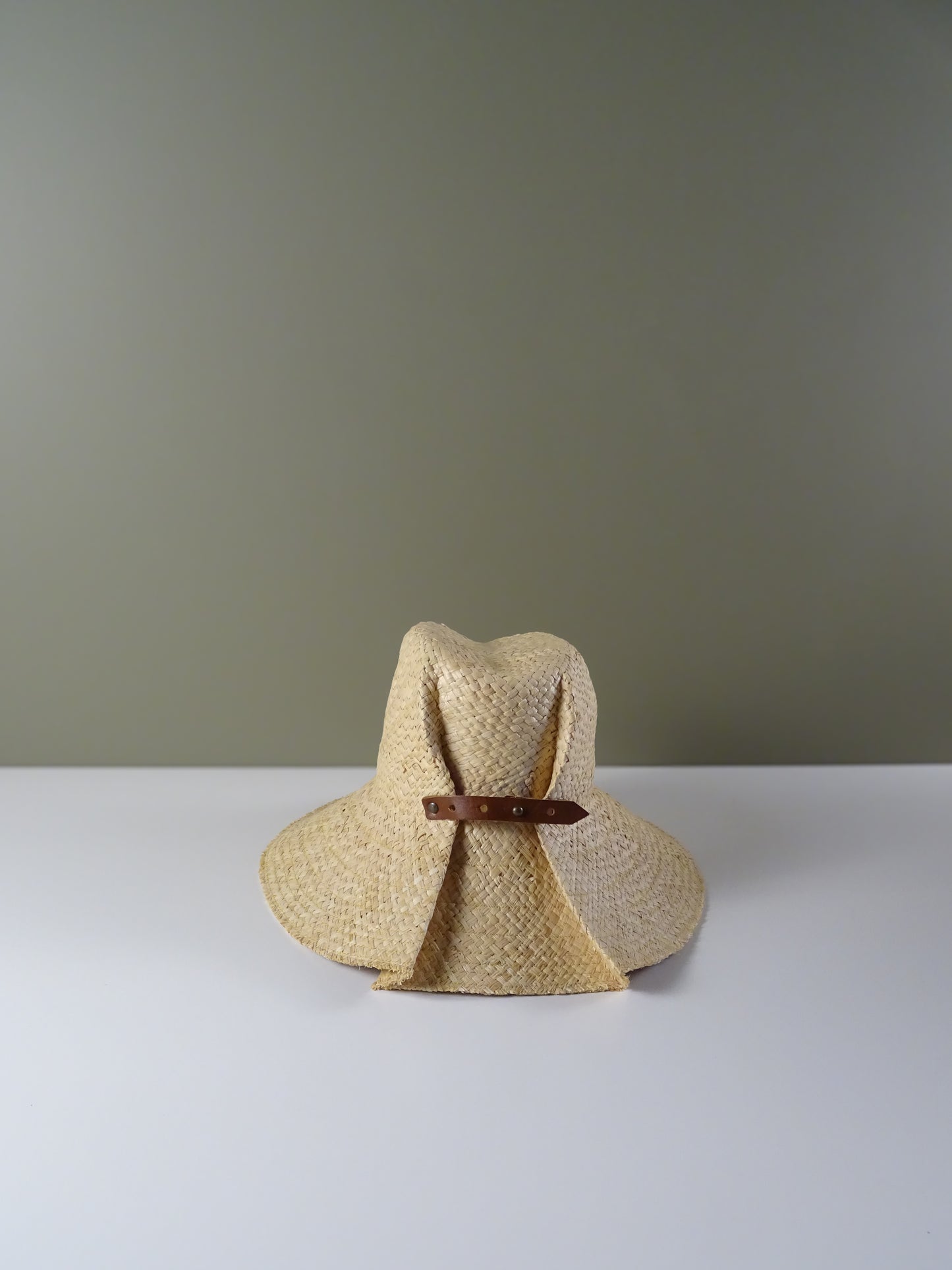 Commando Raffia Hat