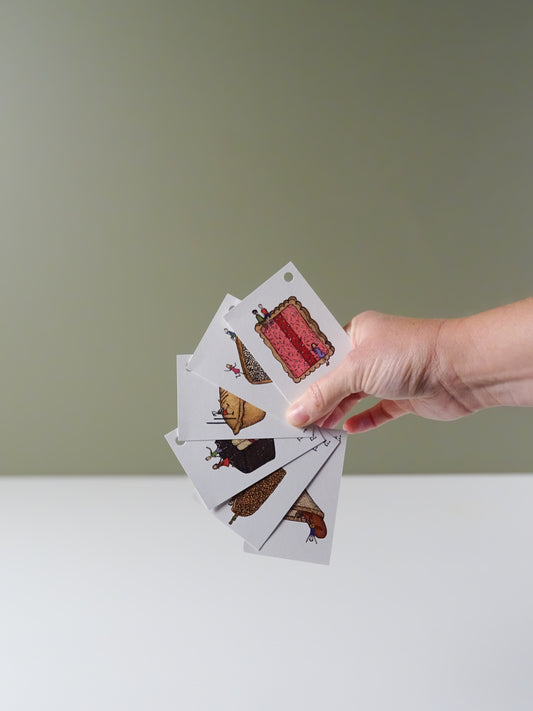 Aussie Food Gift Tags - Assorted Pack Of 6