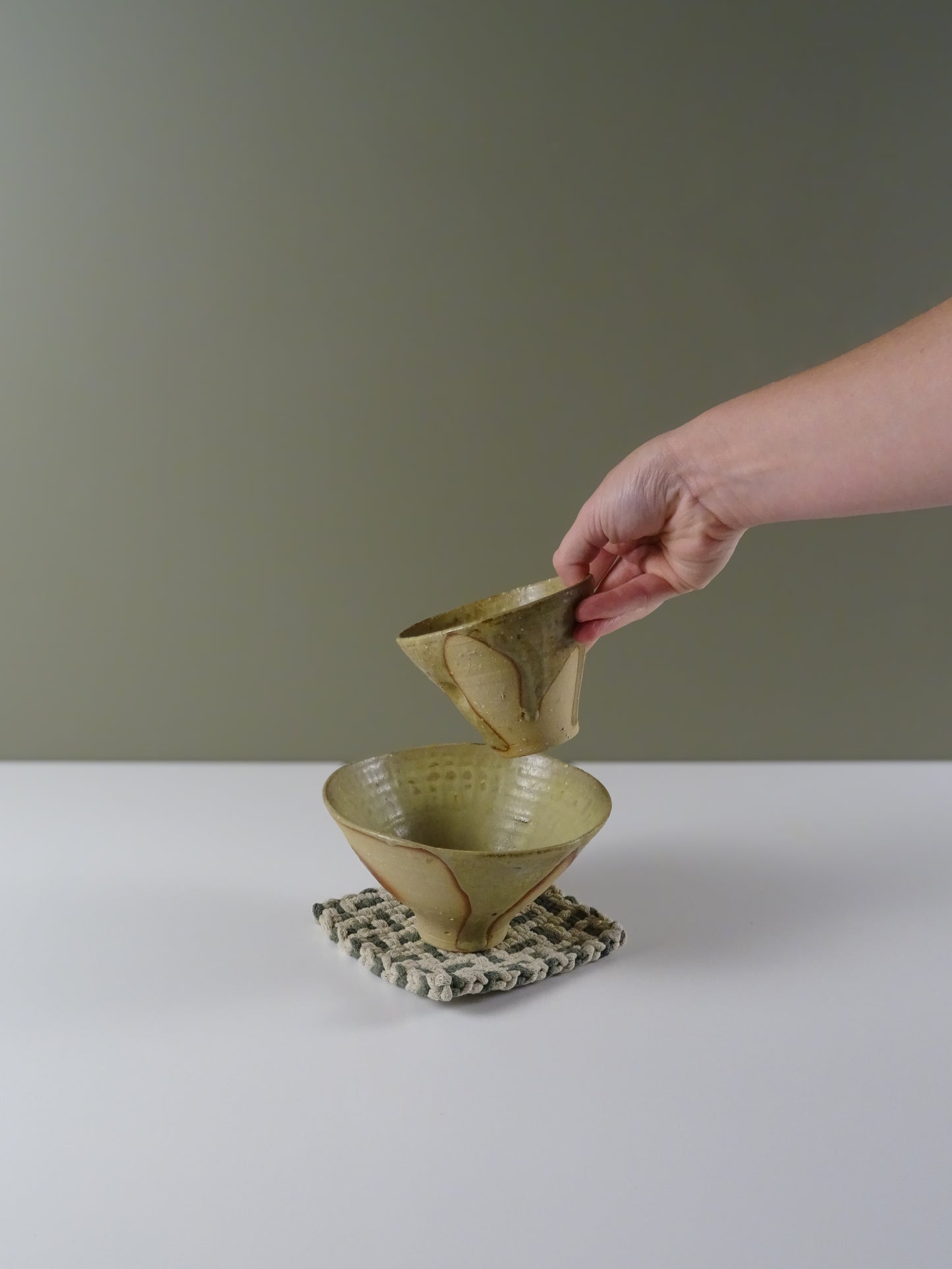 Ceramic Small Bowl - Red