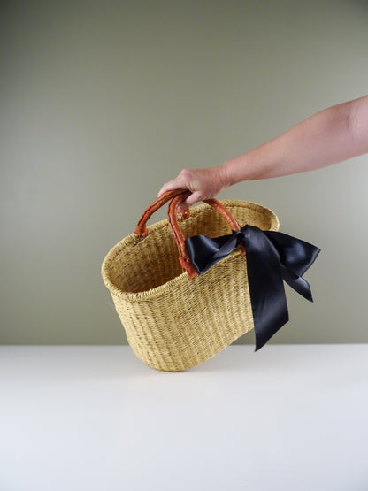 Oval Basket Bag