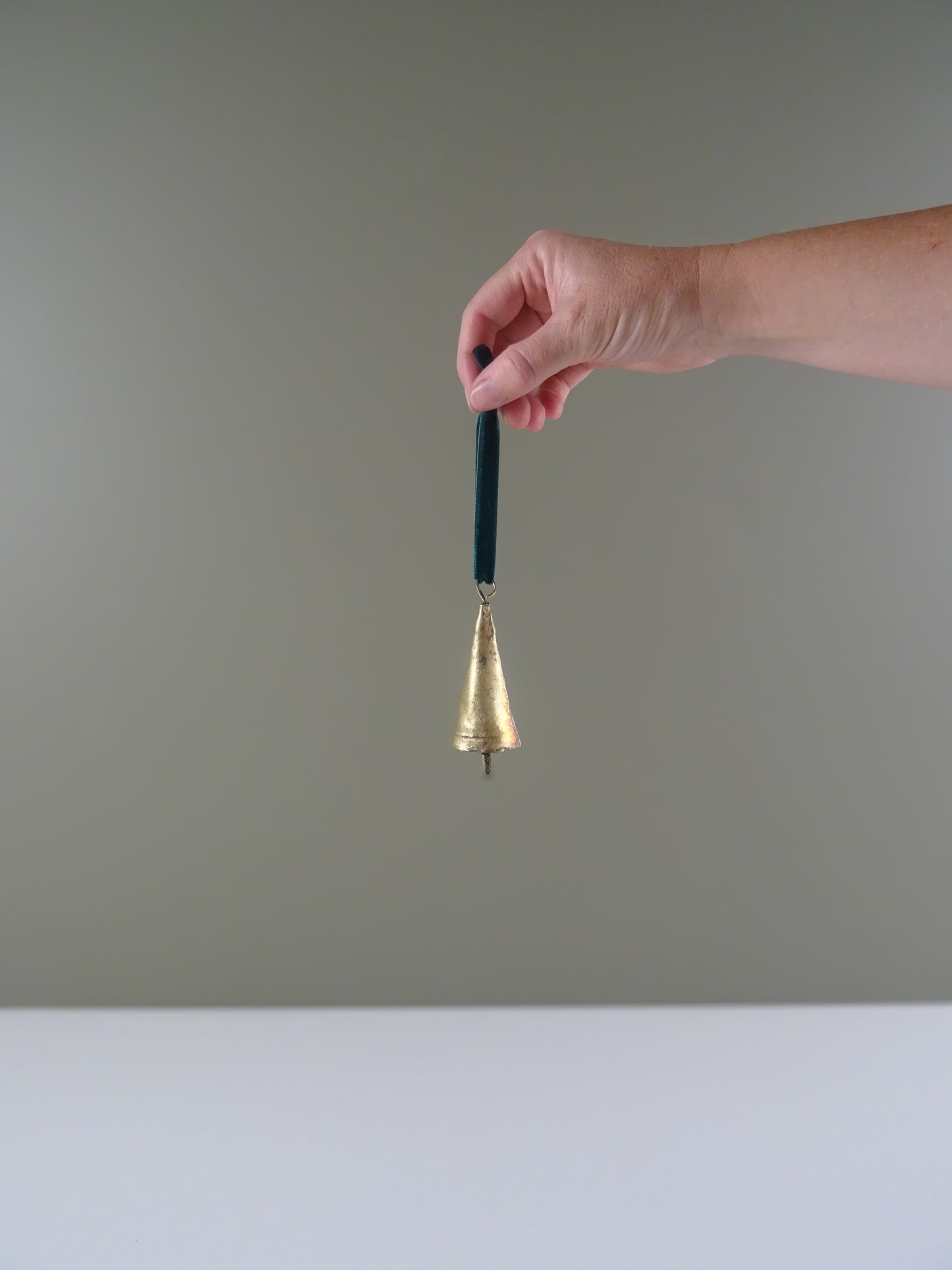 Rustic Cone Shaped Christmas Bell