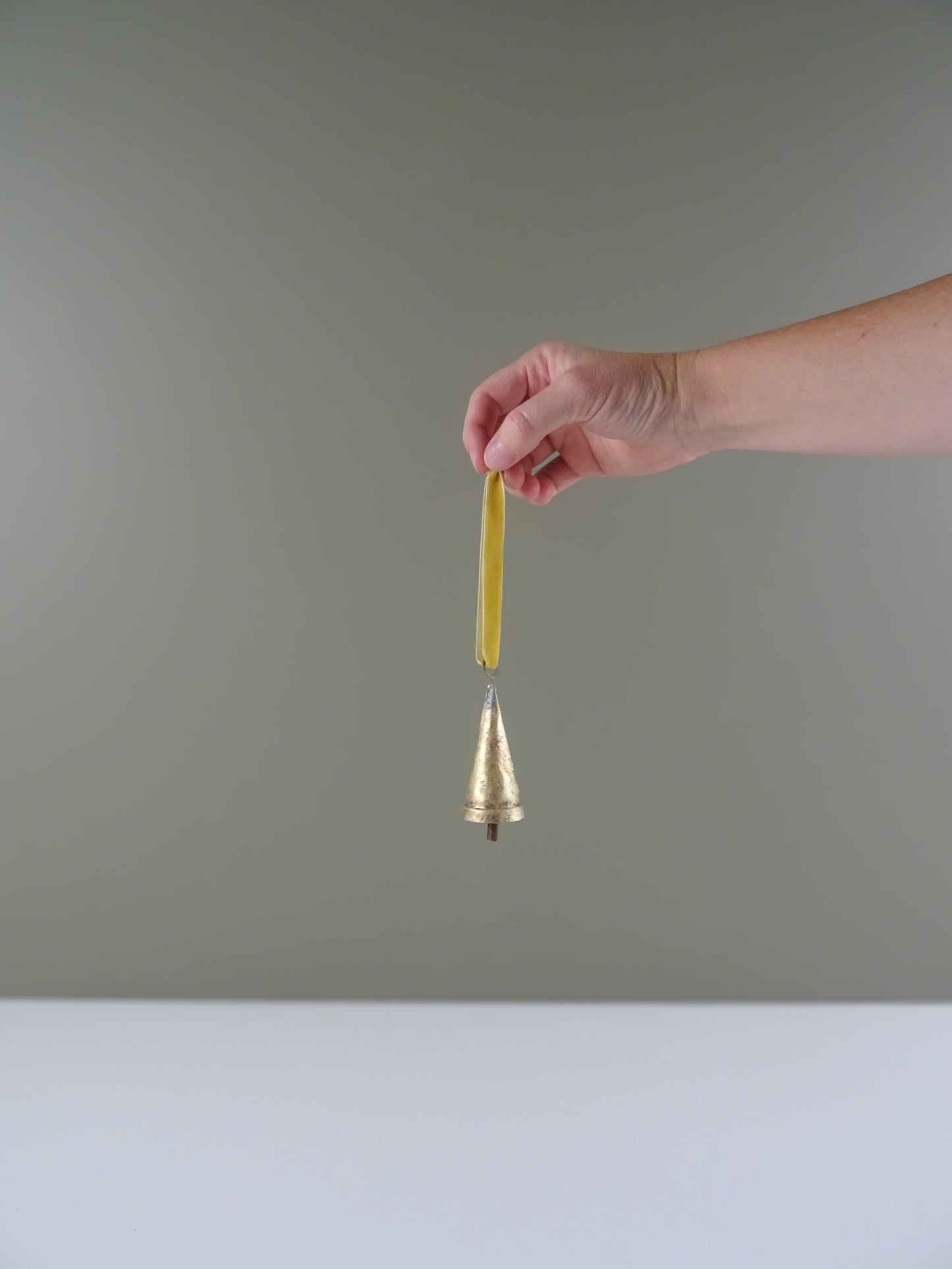 Rustic Cone Shaped Christmas Bell