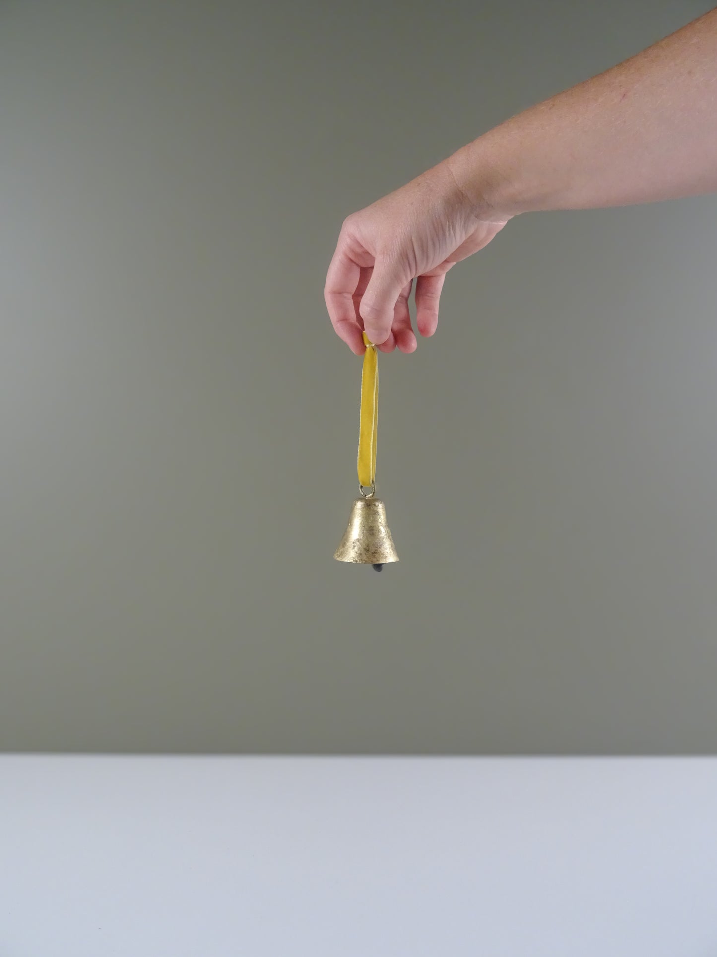 Rustic Curved Christmas Bell