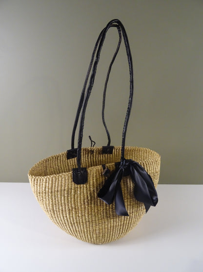 Long Handle Basket Bag