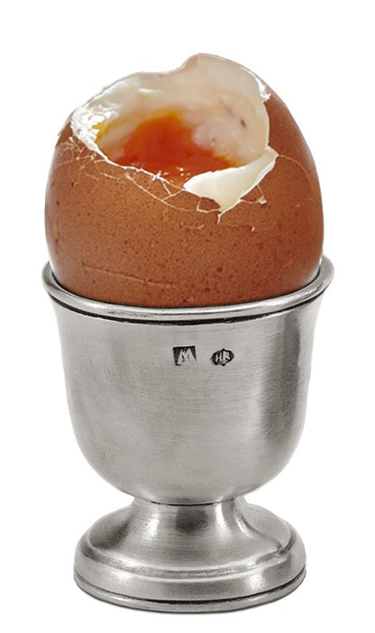 Italian Pewter Footed Egg Cup